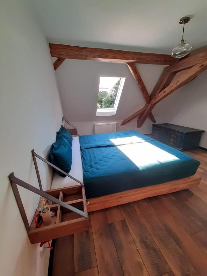 Ferienwohnung Kunst Und Kulturschuppen Hasenmuehle Kammerstein Bagian luar foto